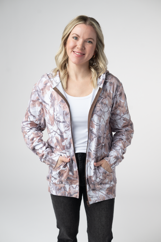 Woodsy Camo Full Zip Hoodie