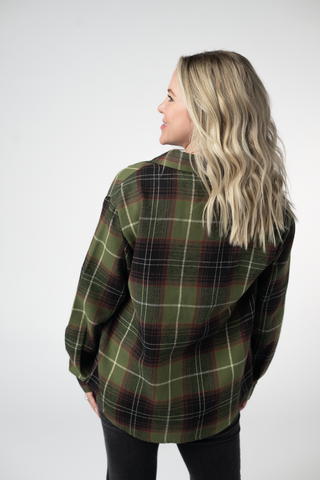 Olive & Brown Flannel