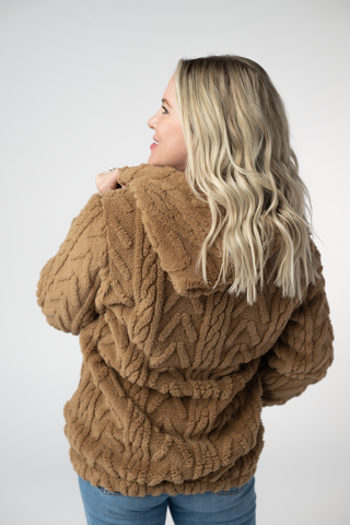 Maple Full Zip Sherpa Hoodie