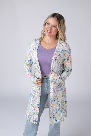 Cottage Floral Classic Cardigan