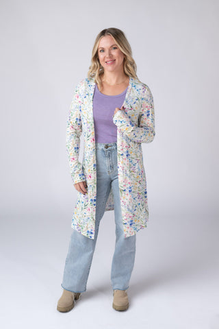 Cottage Floral Classic Cardigan