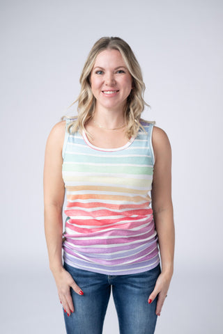 Rainbow Stripes Tank