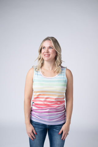 Rainbow Stripes Tank