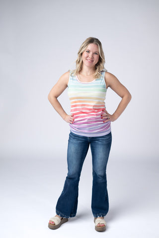 Rainbow Stripes Tank