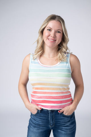 Rainbow Stripes Tank