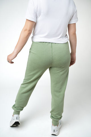 Olive Vintage Wash Joggers