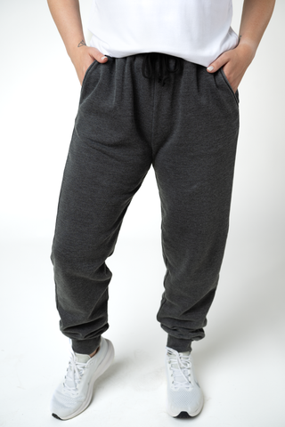 Black Vintage Wash Joggers