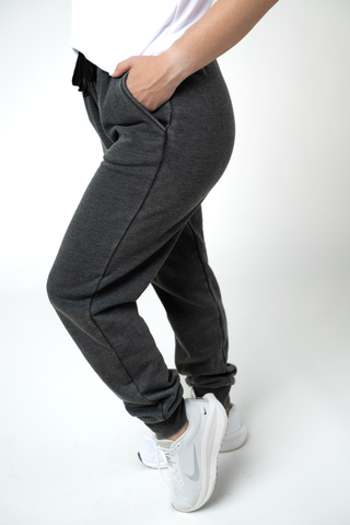 Black Vintage Wash Joggers