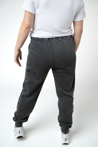 Black Vintage Wash Joggers