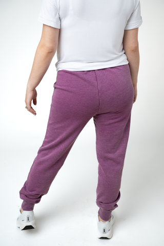 Purple Vintage Wash Joggers