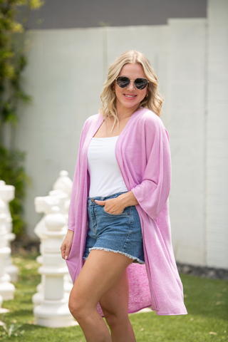 Lilac Kimono
