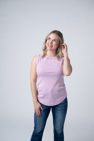 Orchid Micro Striped Tank