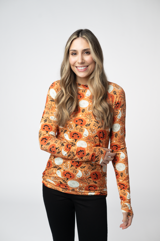 Spooky Autumn Long Sleeve Top