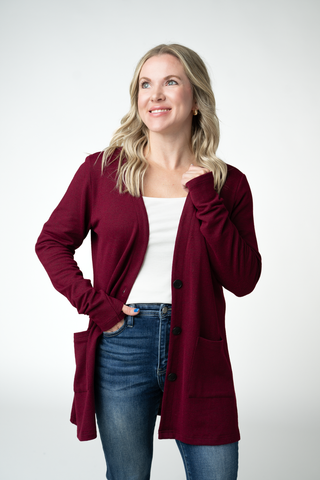 *Pre-Order* Cranberry Cardigan