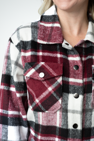 *Pre-Order* Merlot Shacket