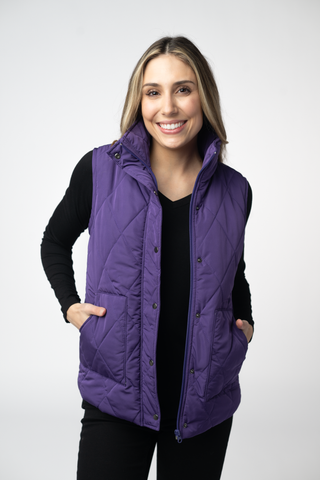 Purple Remy Vest