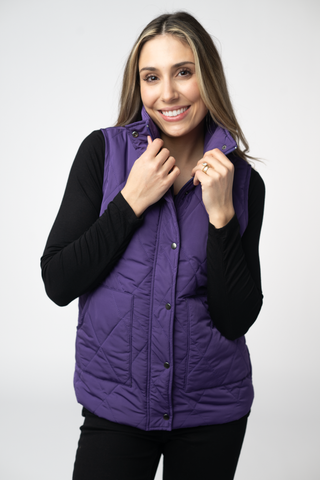 Purple Remy Vest