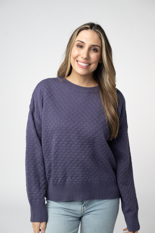 The Gia Sweater in Slate