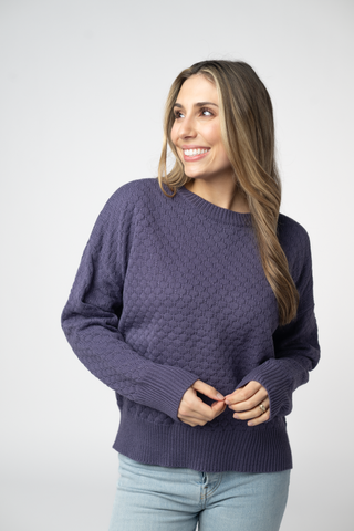 The Gia Sweater in Slate