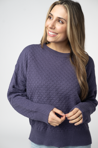 The Gia Sweater in Slate