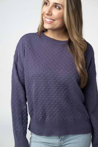 The Gia Sweater in Slate