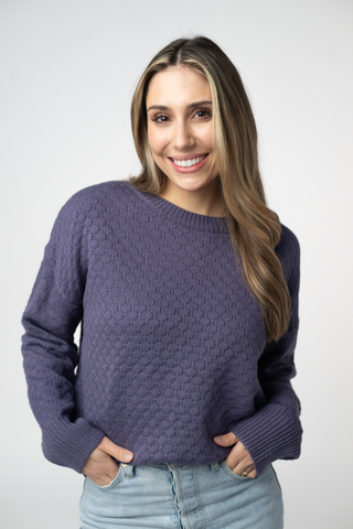 The Gia Sweater in Slate