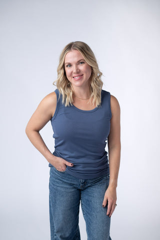 Dusty Blue Tank
