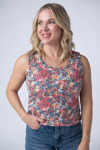 Bright Floral Tank