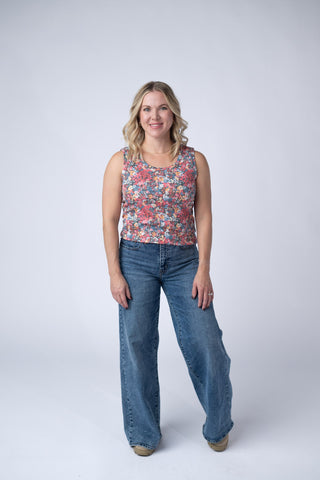 Bright Floral Tank