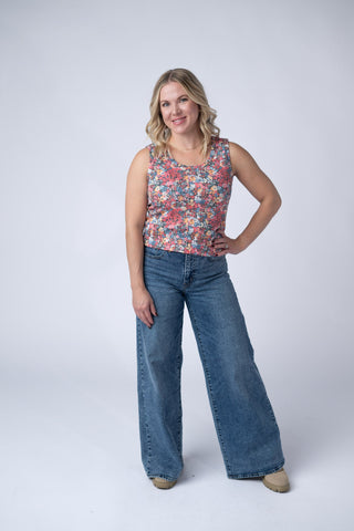 Bright Floral Tank