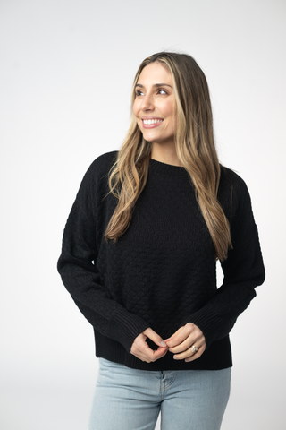 The Gia Sweater in Black