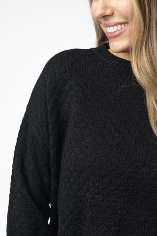 The Gia Sweater in Black