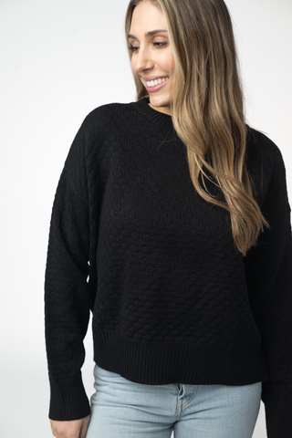 The Gia Sweater in Black