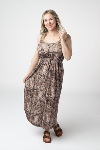 Camo Midi Dress