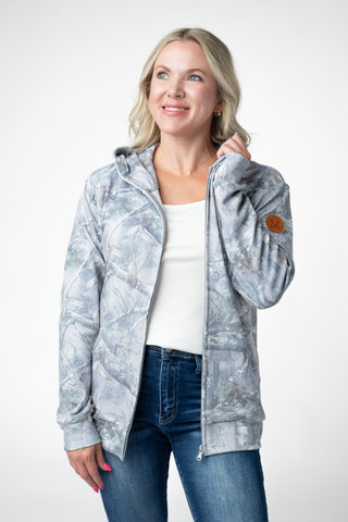 Camo Full Zip Hoodie