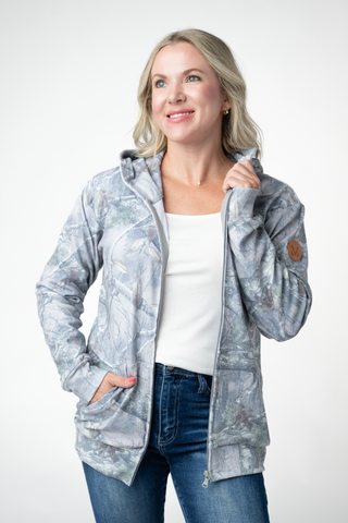 Camo Full Zip Hoodie
