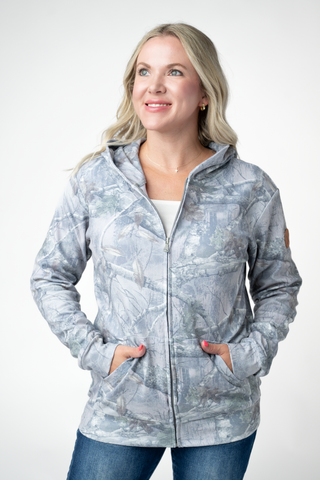 Camo Full Zip Hoodie