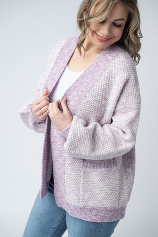 Lilac Field Cardigan