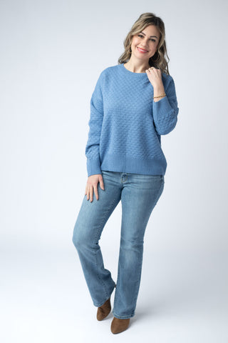 Blue Spring Sweater