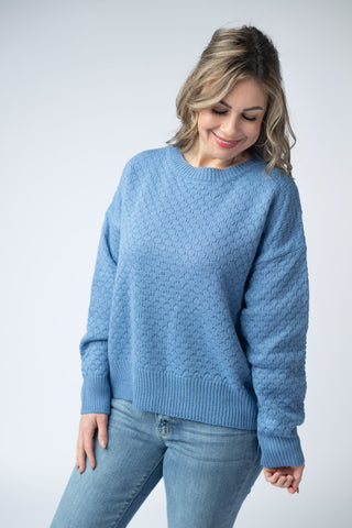 Blue Spring Sweater