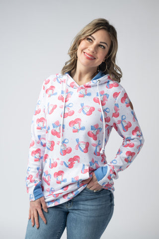 Patriotic Cherries Hoodie