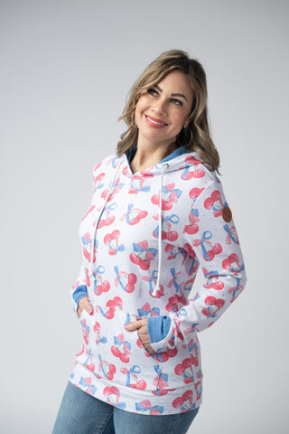 Patriotic Cherries Hoodie