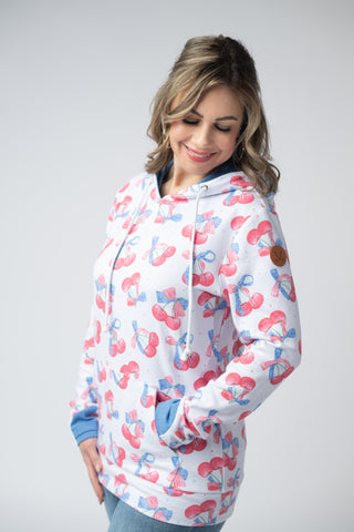 Patriotic Cherries Hoodie