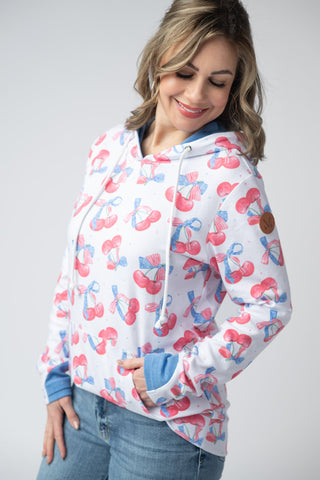 Patriotic Cherries Hoodie