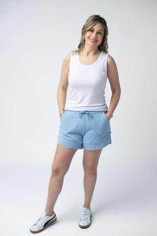 Blue Sky Vintage Wash Shorts