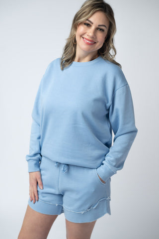 Blue Sky Vintage Wash Pullover
