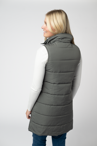 Grey Harlowe Long Vest
