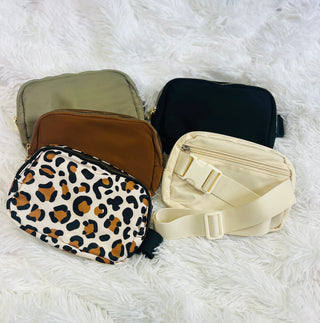 Vintage White Belt Bag