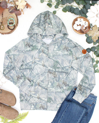 Camo Full Zip Hoodie