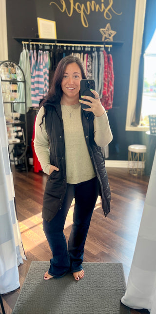 *Last One* The Corinne Seed Stitch Sweater - Oatmeal